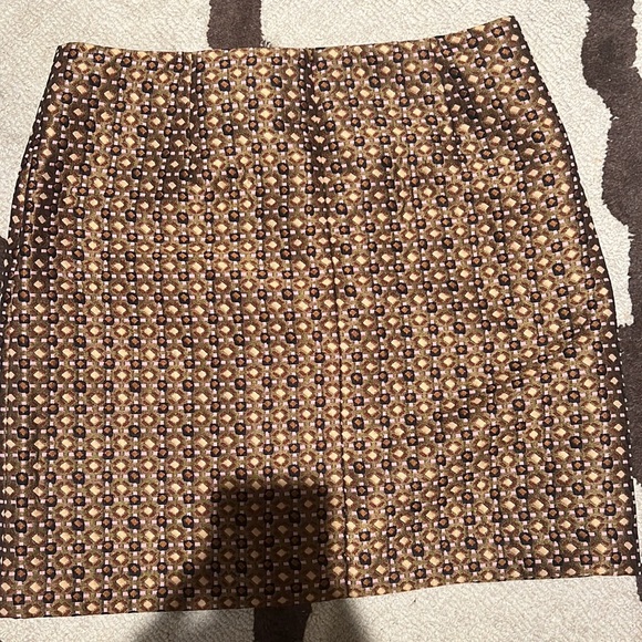 Loft metallic mini skirt size 12 - Picture 4 of 5